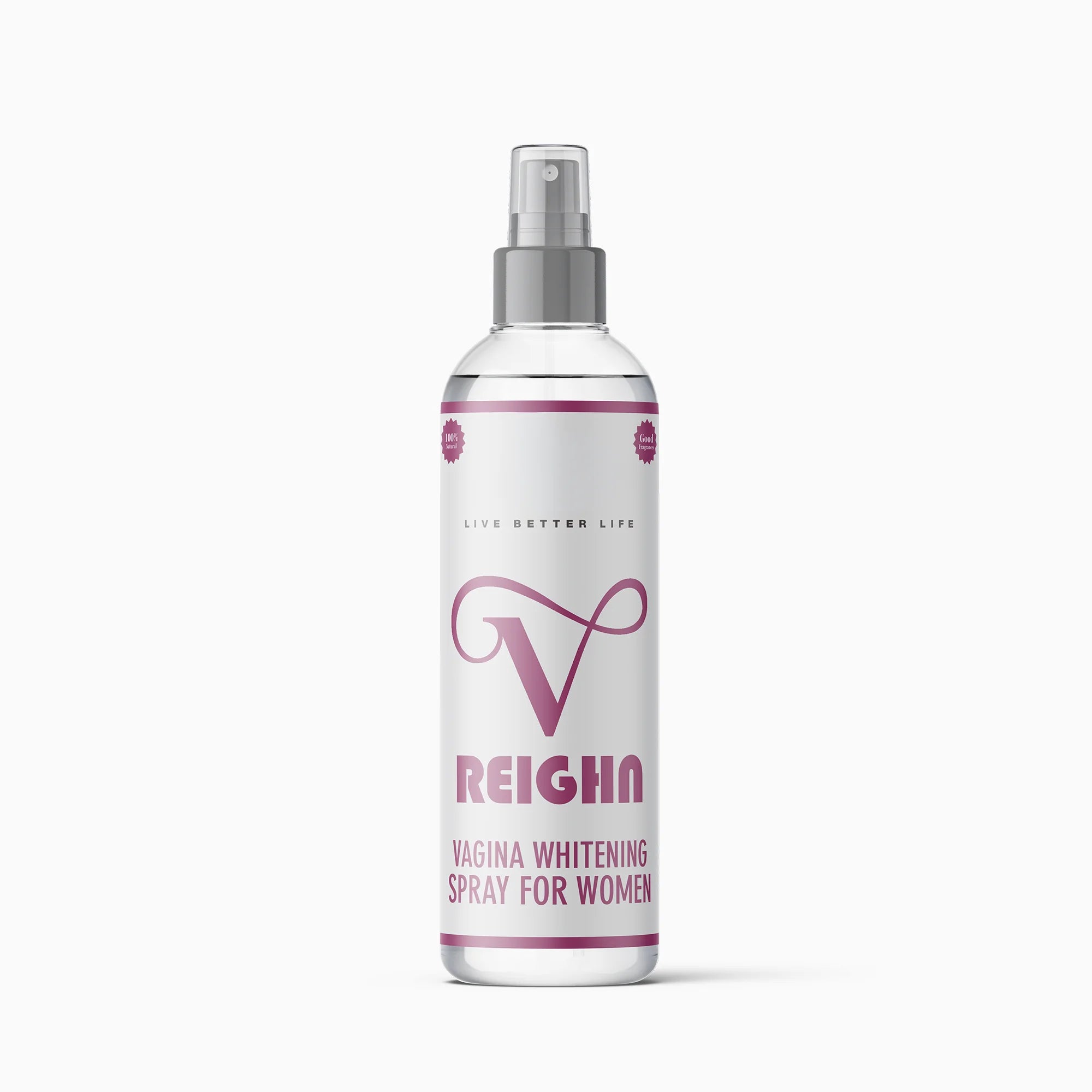 Vagina Whitening Spray for Women by Reigna on a white background