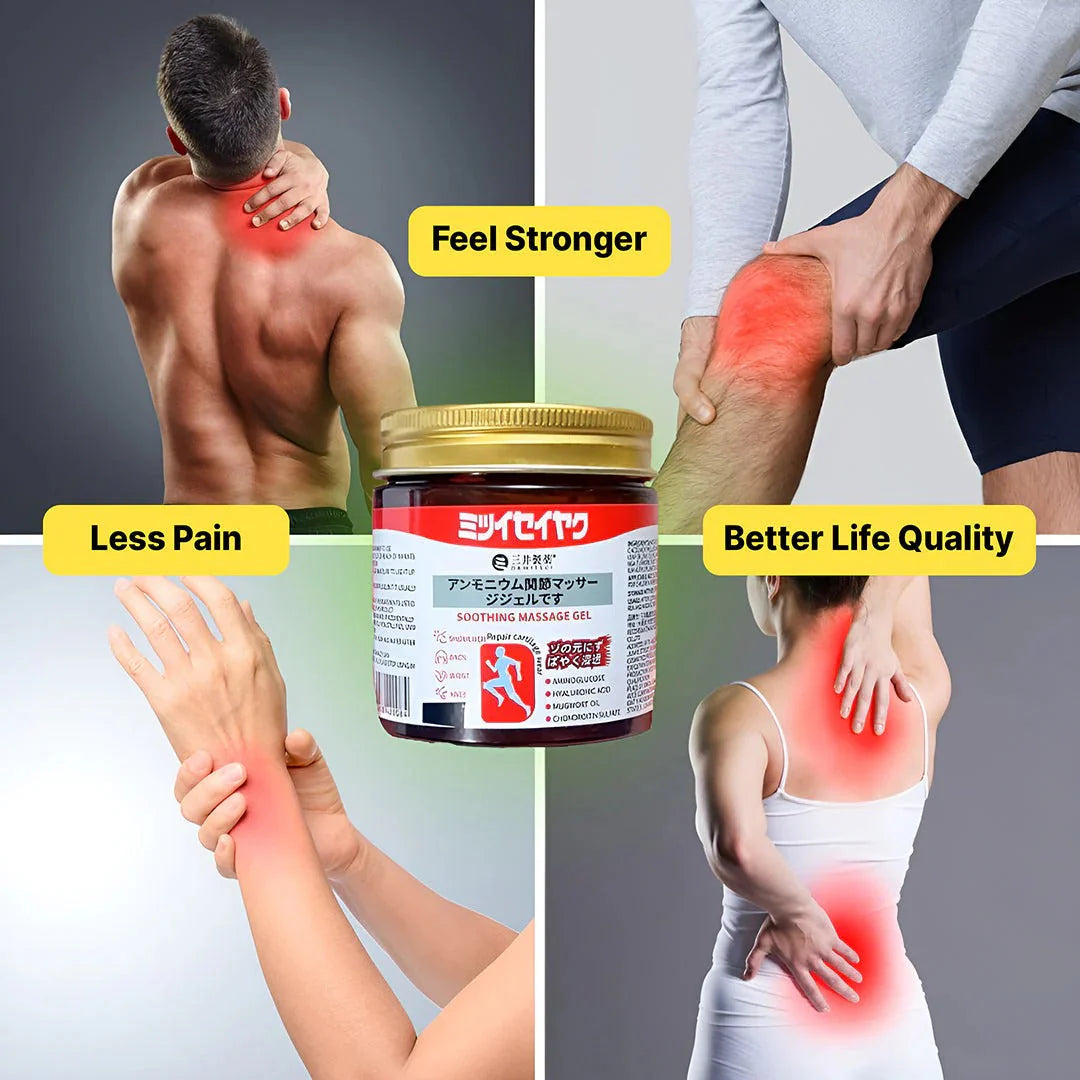 Japanese Instant Pain Relief Massage Gel (Buy 1 Get 1 Free)