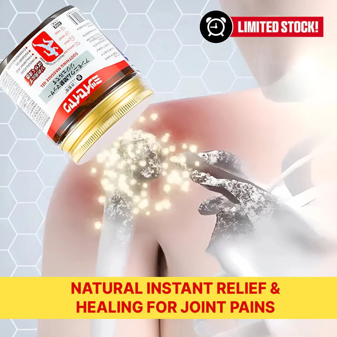 Japanese Instant Pain Relief Massage Gel (Buy 1 Get 1 Free)