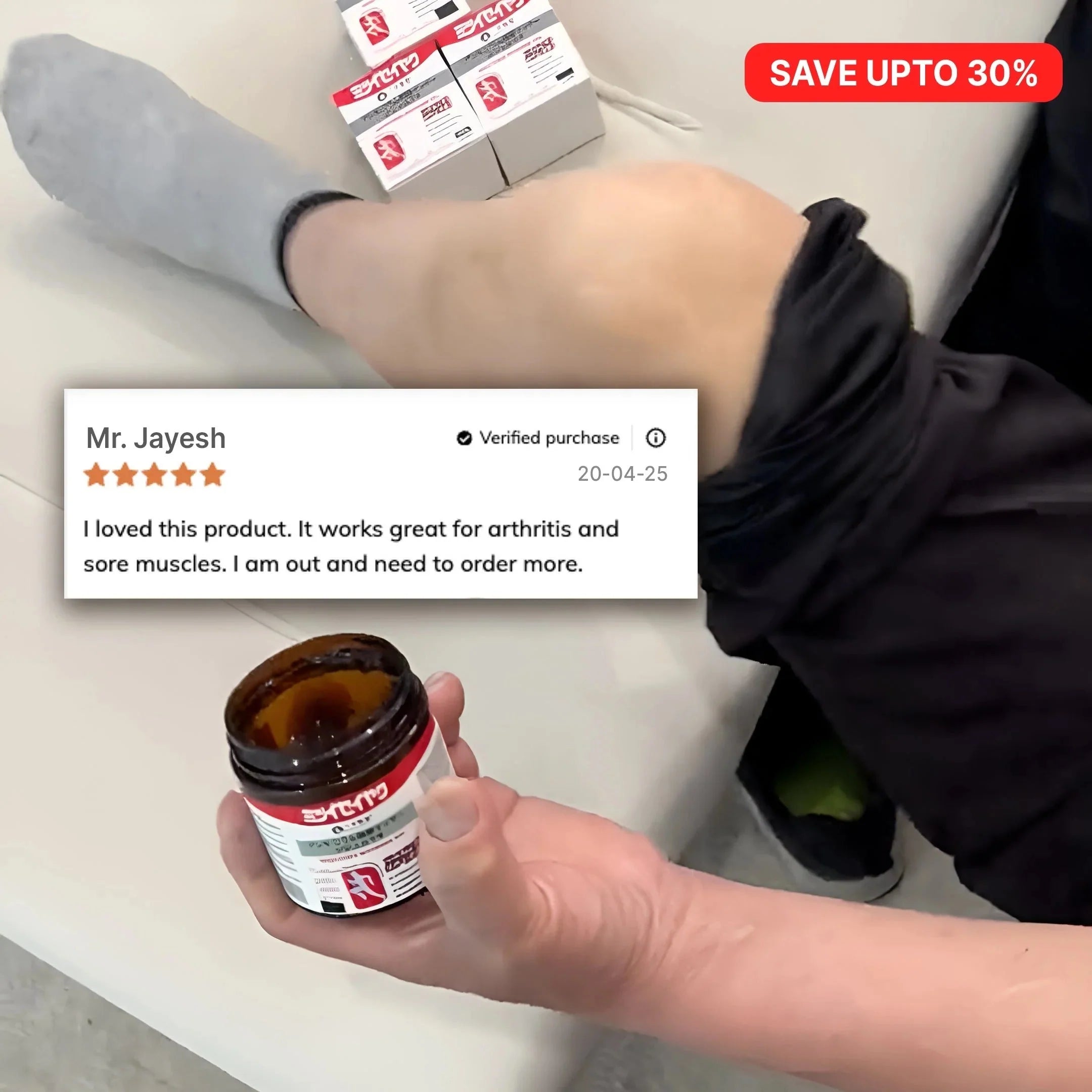 Japanese Instant Pain Relief Massage Gel (Buy 1 Get 1 Free)
